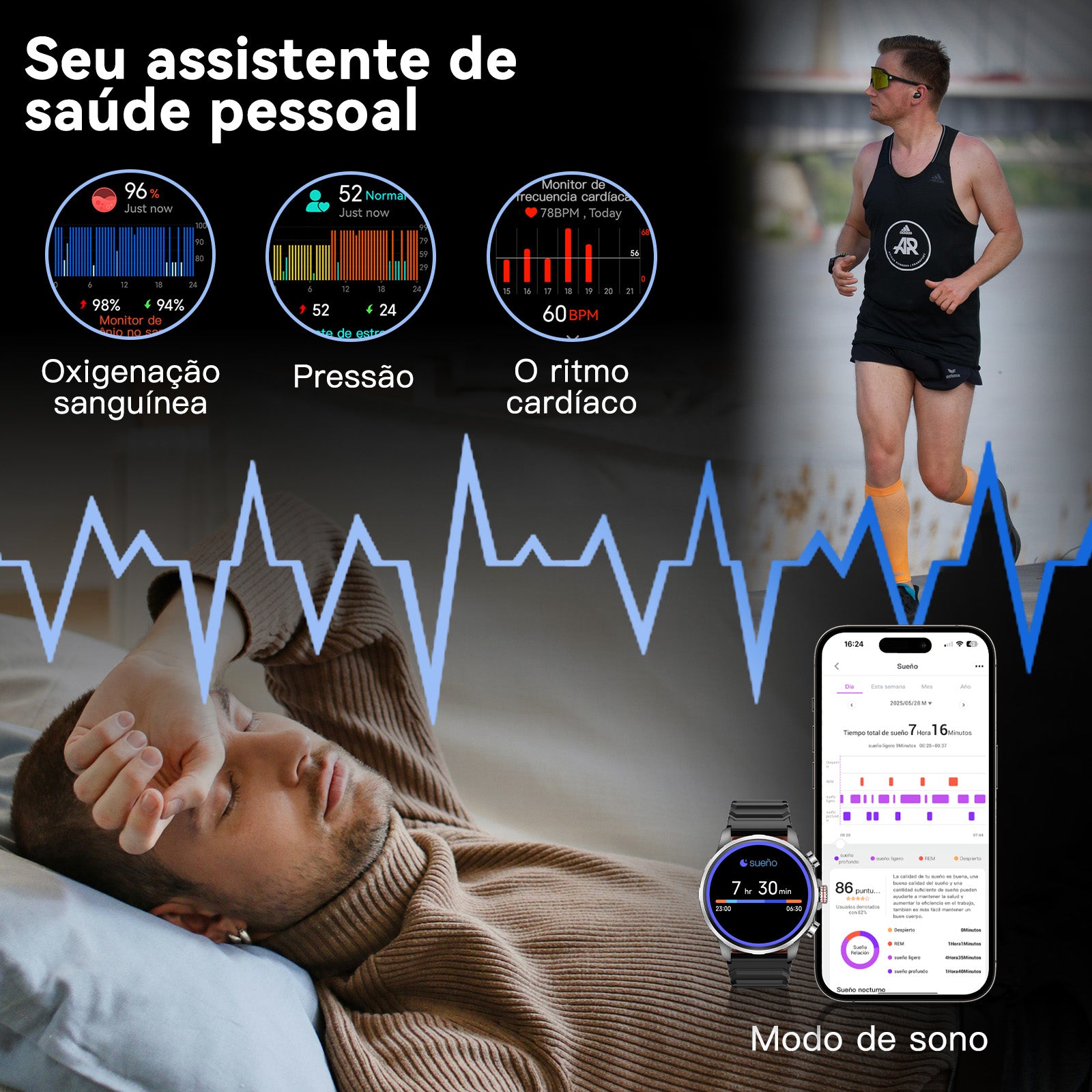 Kieslect Smart Calling Watch Kr 3