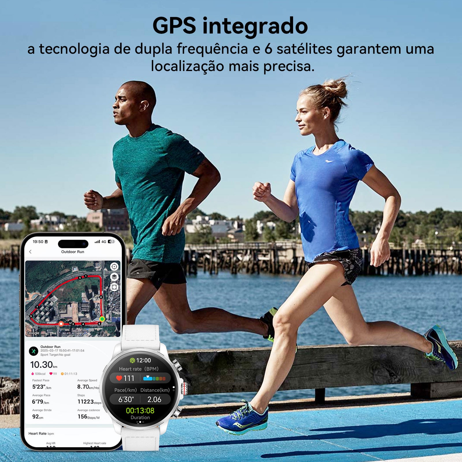 Smartwatch Kieslect Kr Ultra 3 Branco